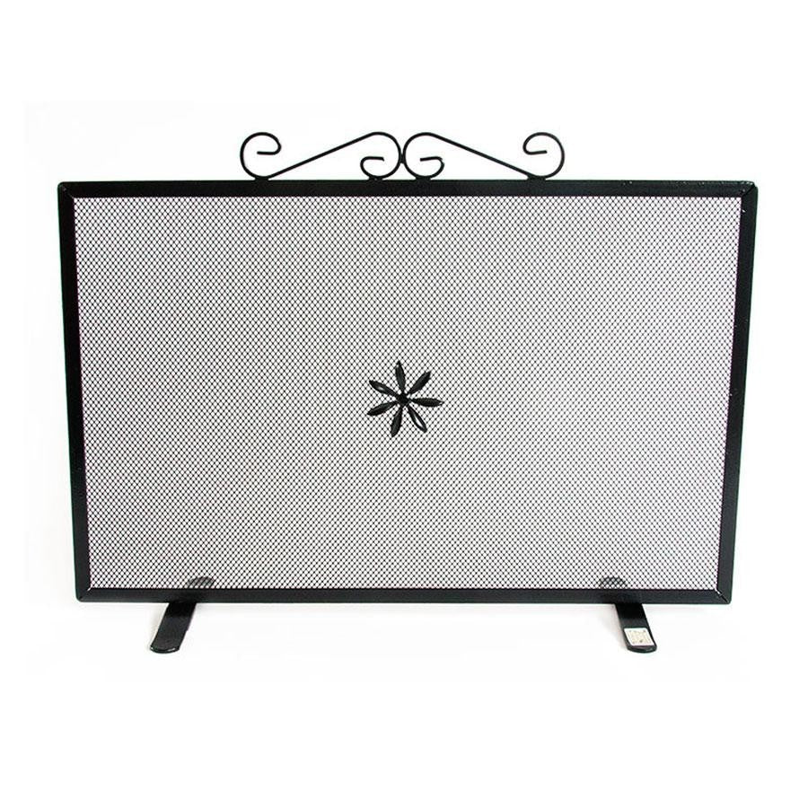 SCHERMI PARASCINTILLE RETTANGOLARE CM 50X18X43 IN FERRO BATTUTO