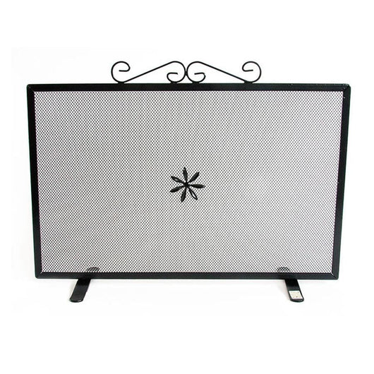 SCHERMI PARASCINTILLE RETTANGOLARE CM 50X18X43 IN FERRO BATTUTO