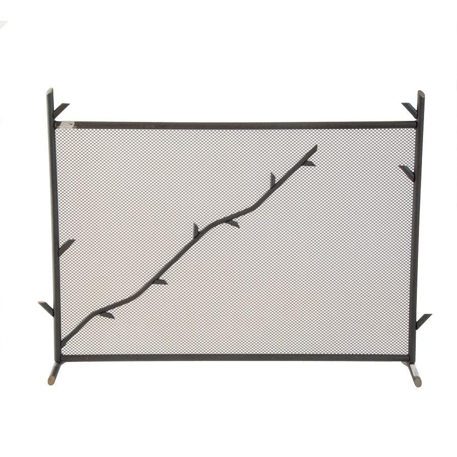 SCHERMI PARASCINTILLE NATURA IN FERRO BATTUTO CM.65X13X46