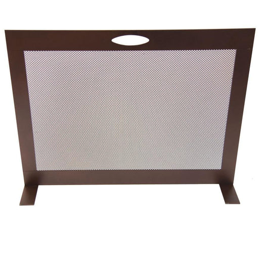 SCHERMI PARASCINTILLE RETTANGOLARE MODELLO SILVER IN FERRO BATTUTO CM. 60X16X46