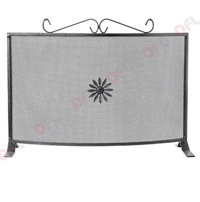 SCHERMI PARASCINTILLE IN FERRO BATTUTO MODELLO FISSO CM. 62- H42