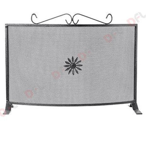 SCHERMI PARASCINTILLE IN FERRO BATTUTO MODELLO FISSO CM. 62- H42