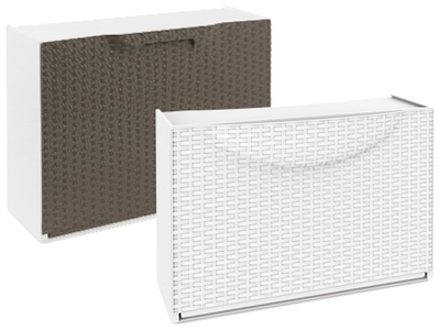 SCARPIERE SCARPIERA IMPILABILE RATTAN HARMONY CM.L51xP19xH39