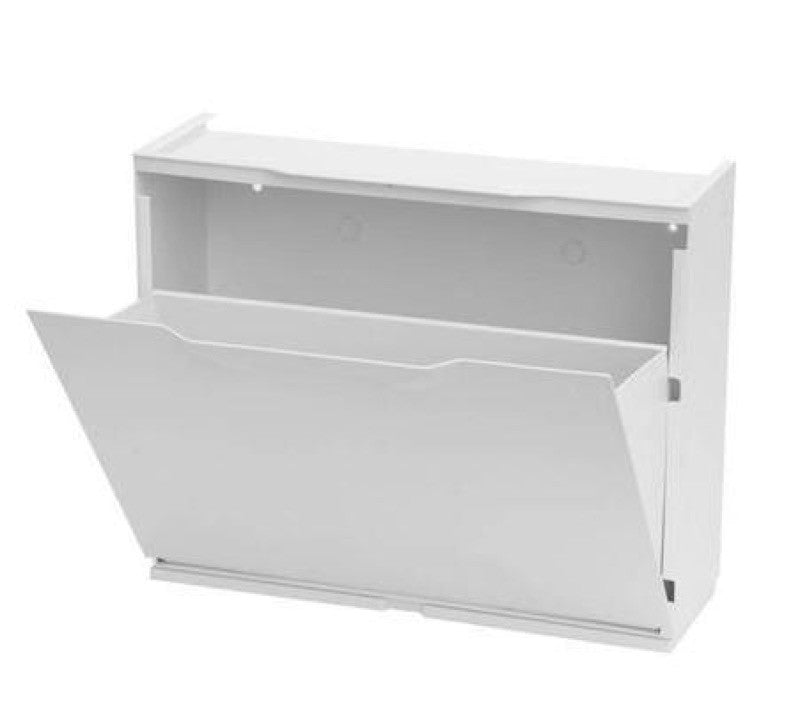 SCARPIERE SCARPIERA MODULARE IN POLIPROPILENE BIANCO UNIKA CM.50X17XH41