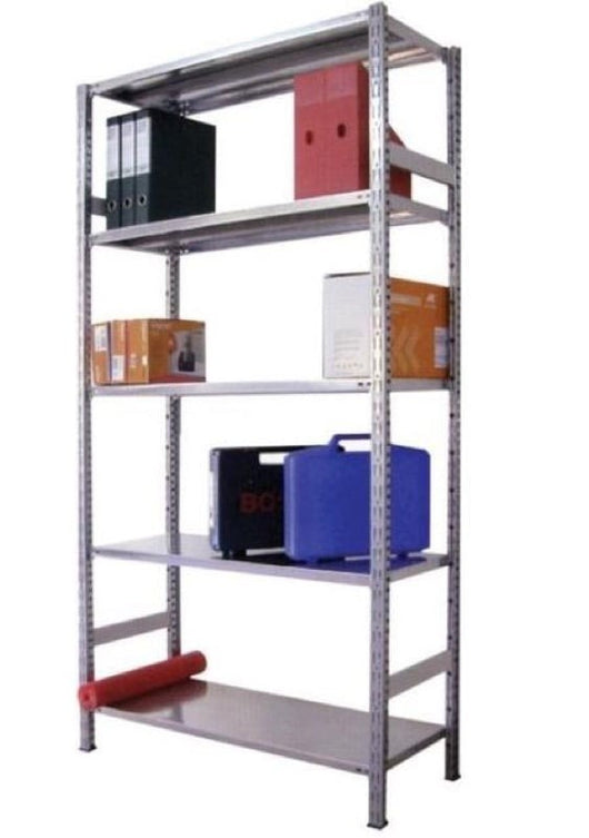 SCAFFALI SCAFFALE KIT IN LAMIERA ZINCATA AD INCASTRO PRATIC 100x40x200H CM