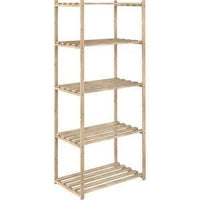 SCAFFALI SCAFFALE IN PINO BASICO 5 RIPIANI CM. 65X40XH171