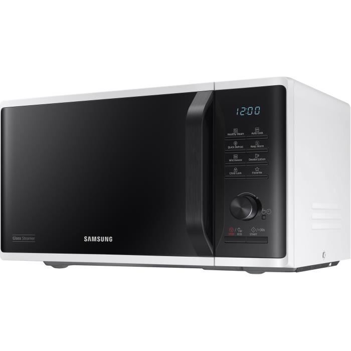 SAMSUNG - Solo microonde 23l / Comando elettronico + pulsante / Funzione Keep warm / Quick Defrost defrost / Steamer