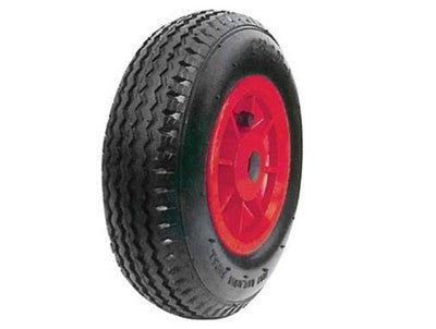 RUOTA PER CARRELLI PORTASACCHI  mm. 215 - FORO  mm. 20