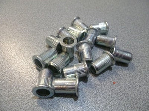 RIVETTI ACCIAIO FILETTATI INSERTI BUSSOLE PER RIVETTATRICE FAR PZ. 200 M8