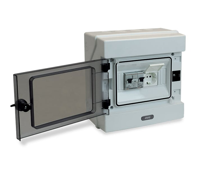 Quadro Elettrico IP65 da Parete 12 Moduli DIN