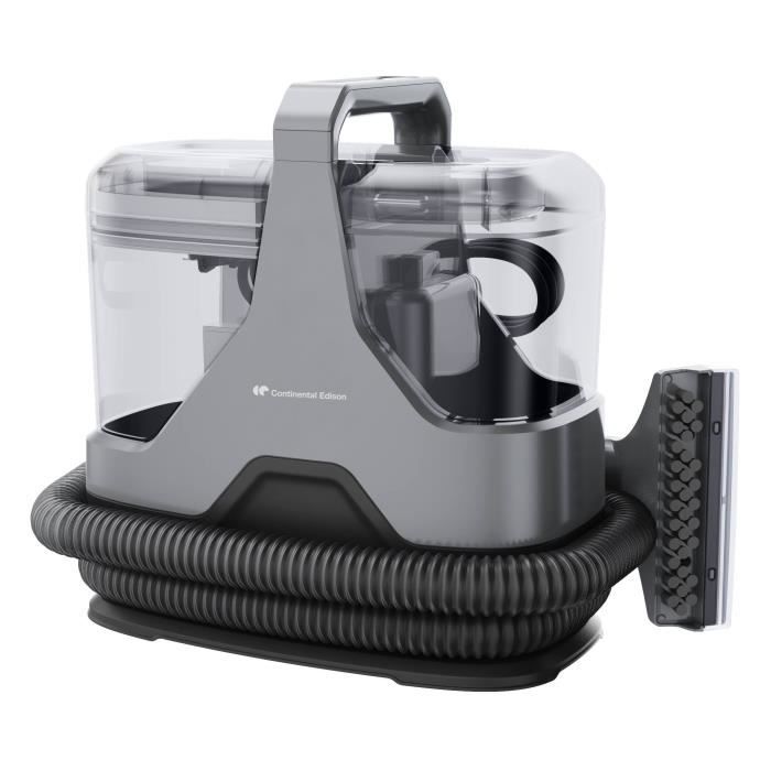 Pulitore Smacchiatore - CONTINENTAL EDISON - Divani - Tappeti - Imbottiti - 600 W - Serbatoio 1,3 L - Tubo 1,6 M