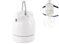 PORTALAMPADA PORCELLANA IN&OUT 30162 ATTACCO E27 ILLUMINAZIONE