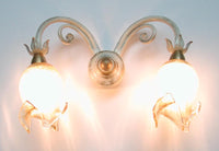 PLAFONIERA APPLIQUE A MURO LUCCIOLA FERRO BATTUTO LAMPADE LAMPIONE LANTERNE