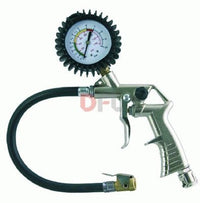 PISTOLA COMPRESSORE GONFIAGGIO OMOLOGATA art. 25 DE MANOMETRO  60