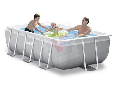 PISCINE PISCINA CON TELAIO RETTANGOLARE INTEX FRAME CM. 400x200x100H