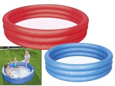 PISCINE GONFIABILI 3 ANELLI BESTWAY 51025 -  122xH25 CM. - CAPACITA' 140 LT