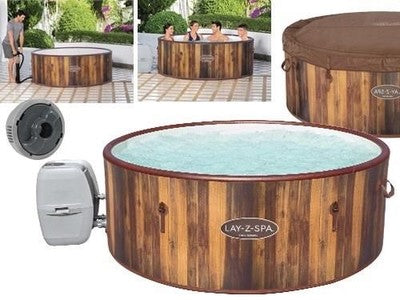 PISCINE IDROMASSAGGIO SPA LAY-Z HELSINKI AIRJET BESTWAY 60025 - CM. 180xH66