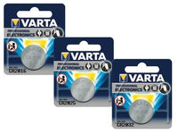 PILE BATTERIE VARTA SPECIALISTICHE CR 2016 - 2025 - 2032 CONFEZIONE 10PZ