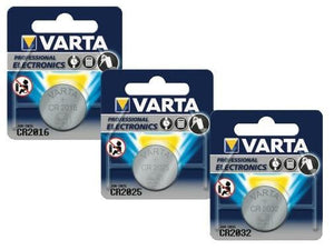 PILE BATTERIE VARTA SPECIALISTICHE CR 2016 - 2025 - 2032 CONFEZIONE 10PZ