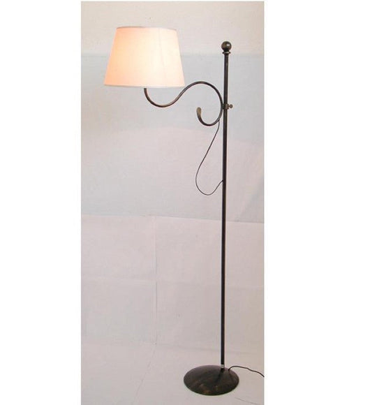 PIANTANA LANTERNA LOIRA IN FERRO BATTUTO REGOLABILE LAMPADE LAMPIONE CM. 185