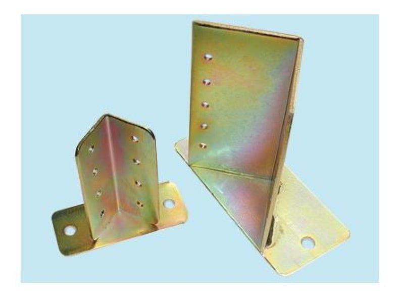 PIASTRA ANGOLARE CON BASE ART.950 MM.90X90 CONFEZIONE PZ 4