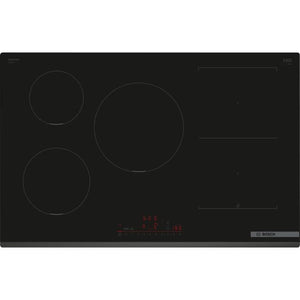 Piano cottura a induzione largo BOSCH - 5 fuochi - L80 x P52 cm - PVW831HC1E