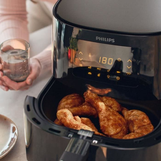 Philips Airfryer XL Oil -free Fryer 3000 HD9270/70, 1,2 kg, tecnologia Air Rapid, 7 Pre -setlements, Black