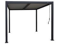 PERGOLE BIOCLIMATICHE ANTRACITE MISURA 3X3 OPPURE 3X4 H.2.4 MT