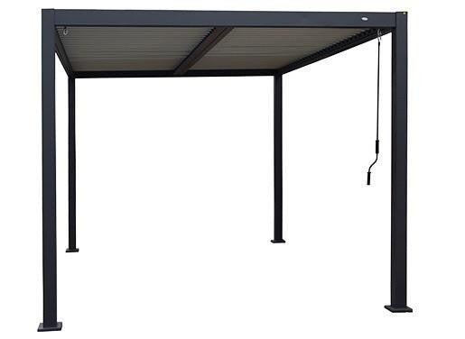 PERGOLE BIOCLIMATICHE ANTRACITE MISURA 3X3 OPPURE 3X4 H.2.4 MT