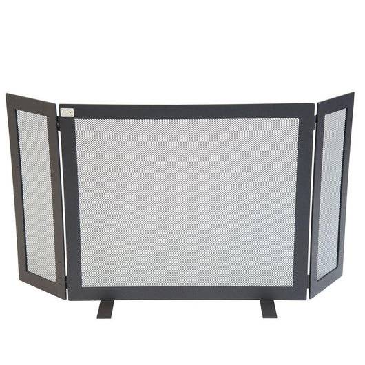 PARASCINTILLE LINEA MONZA PARAFUOCO CON PANNELLI LATERALI IN FERRO BATTUTO