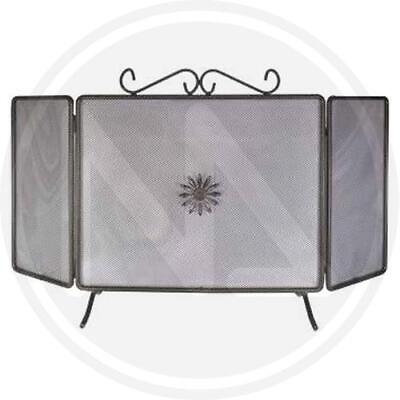 PARASCINTILLE PER CAMINETTI A 3 ANTE SOLE CM. 100X50H