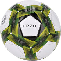 Pallone da calcio - REZO - PVC - Misura 3 - Giallo bicolore - Durevole