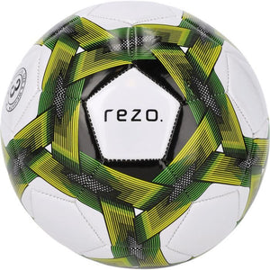 Pallone da calcio - REZO - PVC - Misura 3 - Giallo bicolore - Durevole