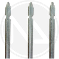 PALETTO PALETTI PER RECINZIONI A T IN ACCIAIO ZINCATO ALTEZZA MT. 1,5 PZ. 10