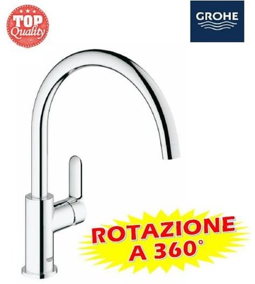 MISCELATORE RUBINETTO PER LAVABO CANNA ALTA BAUEDGE GROHE RUBINETTERIA