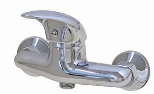 MISCELATORE DOCCIA ESTERNO PERLA IN OTTONE CROMATO  mm. 40