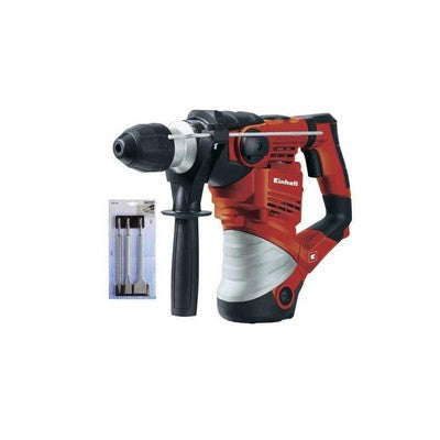 MARTELLO TASSELLATORE A 4 FUNZIONI TH-RH 1600 + KIT 3 SCALPELLI