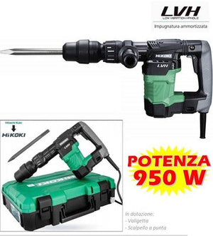 MARTELLO DEMOLITORE H41MB2 HIKOKI POTENZA 950W ATTACCO SDS-MAX