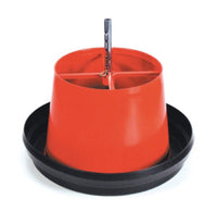 MANGIATOIA TRAMOGGIA PER POLLI CON COPERCHIO