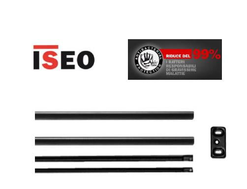 MANIGLIONE ANTIPANICO ISEO CHIUSURA VERTICALE DUPLICE IDEA BASE ART. 9412000505