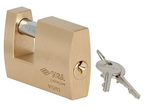 LUCCHETTI CISA LOGOLINE RETTANGOLARI ART.21610 MM.50/63/70/90