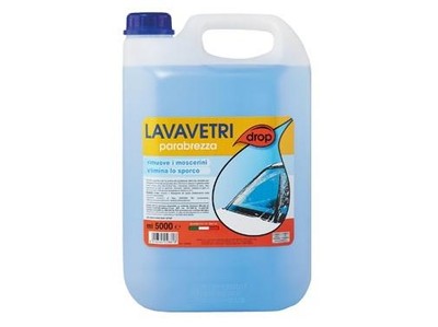 LIQUIDO LAVAVETRI AUTO FLACONE DA 5LT