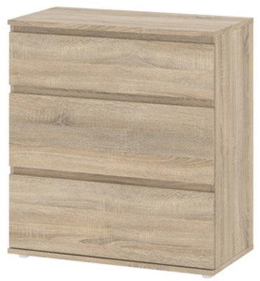 KIT CASSETTIERA CASSETTONE 3 CASSETTI NOVA BIANCO O ROVERE