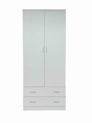 KIT ARMADIO SPACE 2 ANTE + 2 CASSETTI CM. 80X52X190H