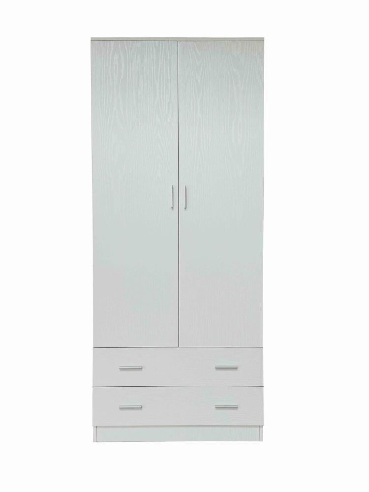 KIT ARMADIO SPACE 2 ANTE + 2 CASSETTI CM. 80X52X190H