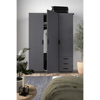 KIT ARMADIO SPRINT 3 ANTE E 3 CASSETTI CM. 147X50X200H