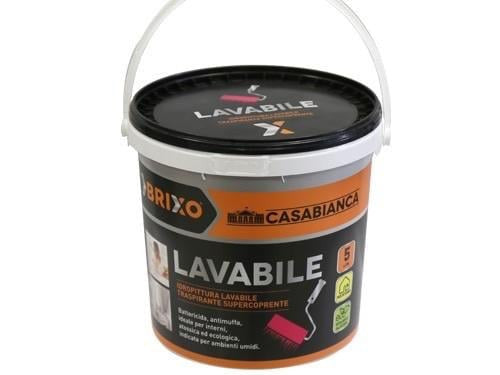 IDROPITTURA LAVABILE CASABLANCA PITTURE VERNICI DA 2,5LT 5LT 14LT