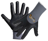 GUANTI DI PROTEZIONE DA LAVORO IN COTONE RICOPERTI IN NITRILE CONFEZIONE PZ.12