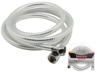 FLESSIBILI TUBO BRIXO PER DOCCIA PVC RINFORZATO CM.150 O 200 ARREDO BAGNO