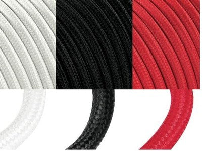 FILI CAVI CAVO ELETTRICO TONDO RIVESTITO IN TESSUTO H03V - ROTOLO 10MT